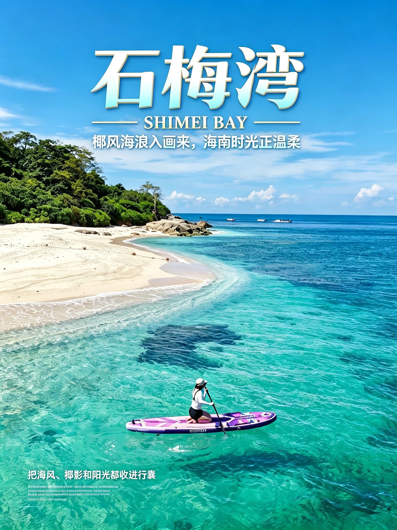 石梅湾桨板